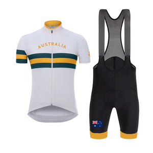 Australia Flag - Men's Cycling Kit（#G55）