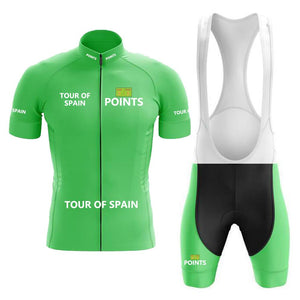 Tour of Spain Men's Short Sleeve Cycling Sets(#U47)