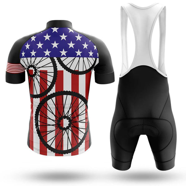 USA Wheels Men's Short Sleeve Cycling Sets(#O40）