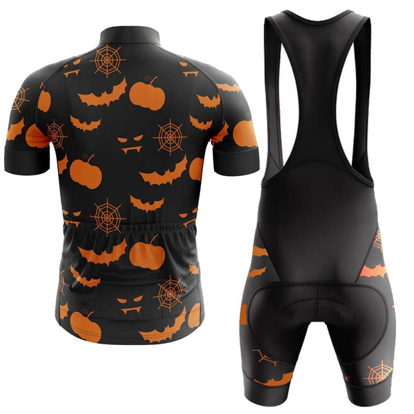 Halloween Castle Men's Short Sleeve Cycling Kit(#V07)