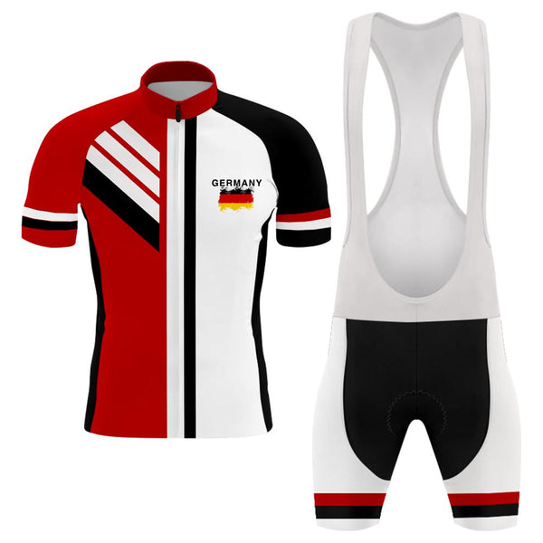 Germany Men's Short Sleeve Cycling Kit(#0B3）