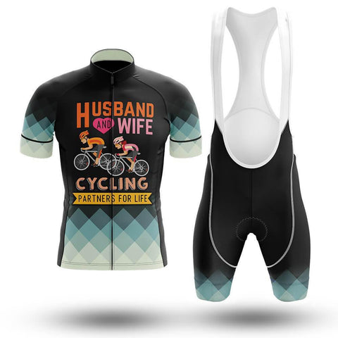 Husband And Wife Men's Short Sleeve Cycling Kit(#X21)