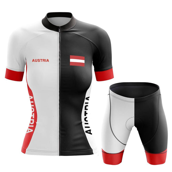 Austria Women's Short Sleeve Cycling Kit(#0C63)