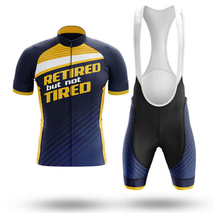 Retired But Not Tired - Safety Men's Cycling Kit(#1C38)
