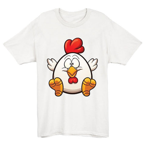 Chickens Casual Short Sleeve T-shirt(#W64)