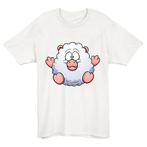 Sheep Casual Short Sleeve T-shirt(#W62)