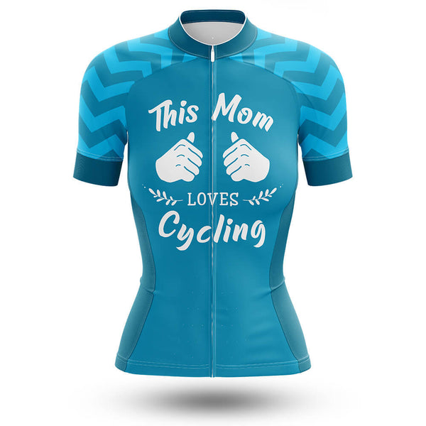 This Mom Loves Cycling - Women's Cycling Kit(#1I76)
