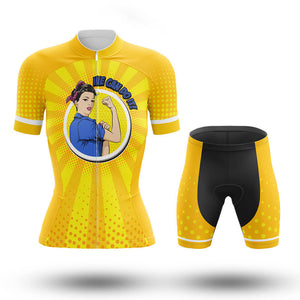 We Can Do It V3 - Women's Cycling Kit(#1I77)